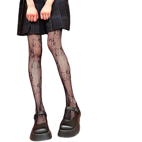 Hello Kitty Fishnet Stockings - Picture 7 of 7